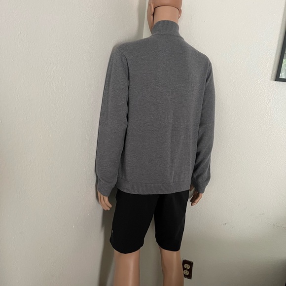 Patagonia Sweater Men's Gray -Quarter Zip-Size none measurements In the Photos - Picture 3 of 16